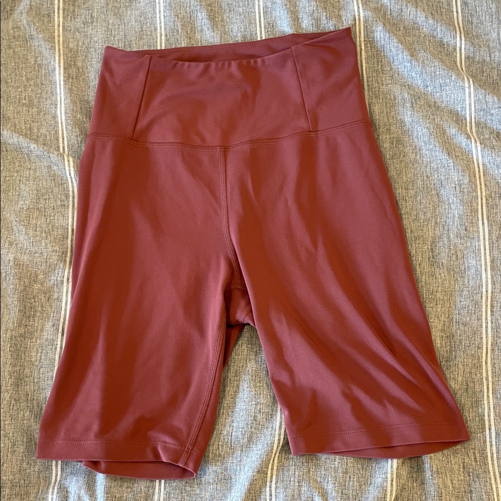 girlfriend collective biker shorts